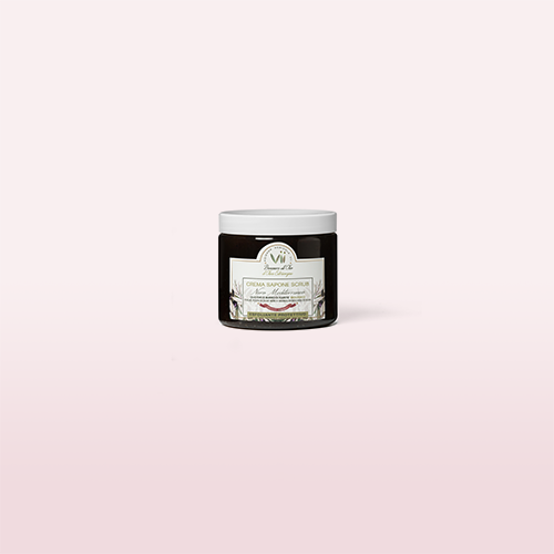 Black Mediterranean Scrub Soap Cream - Sette