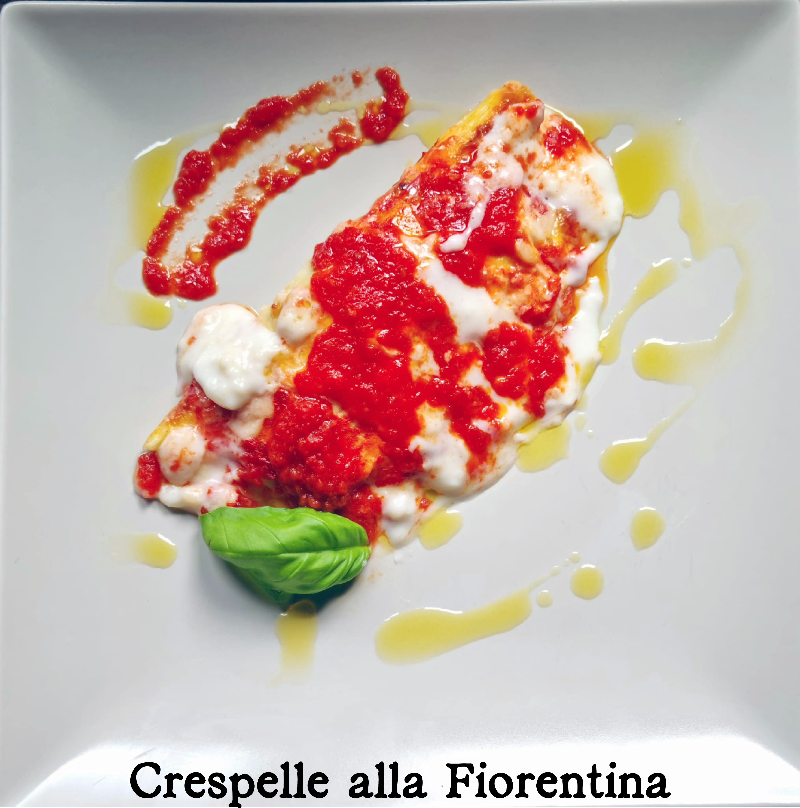 Crespelle alla fiorentina dell ristorante del azienda agricola 7