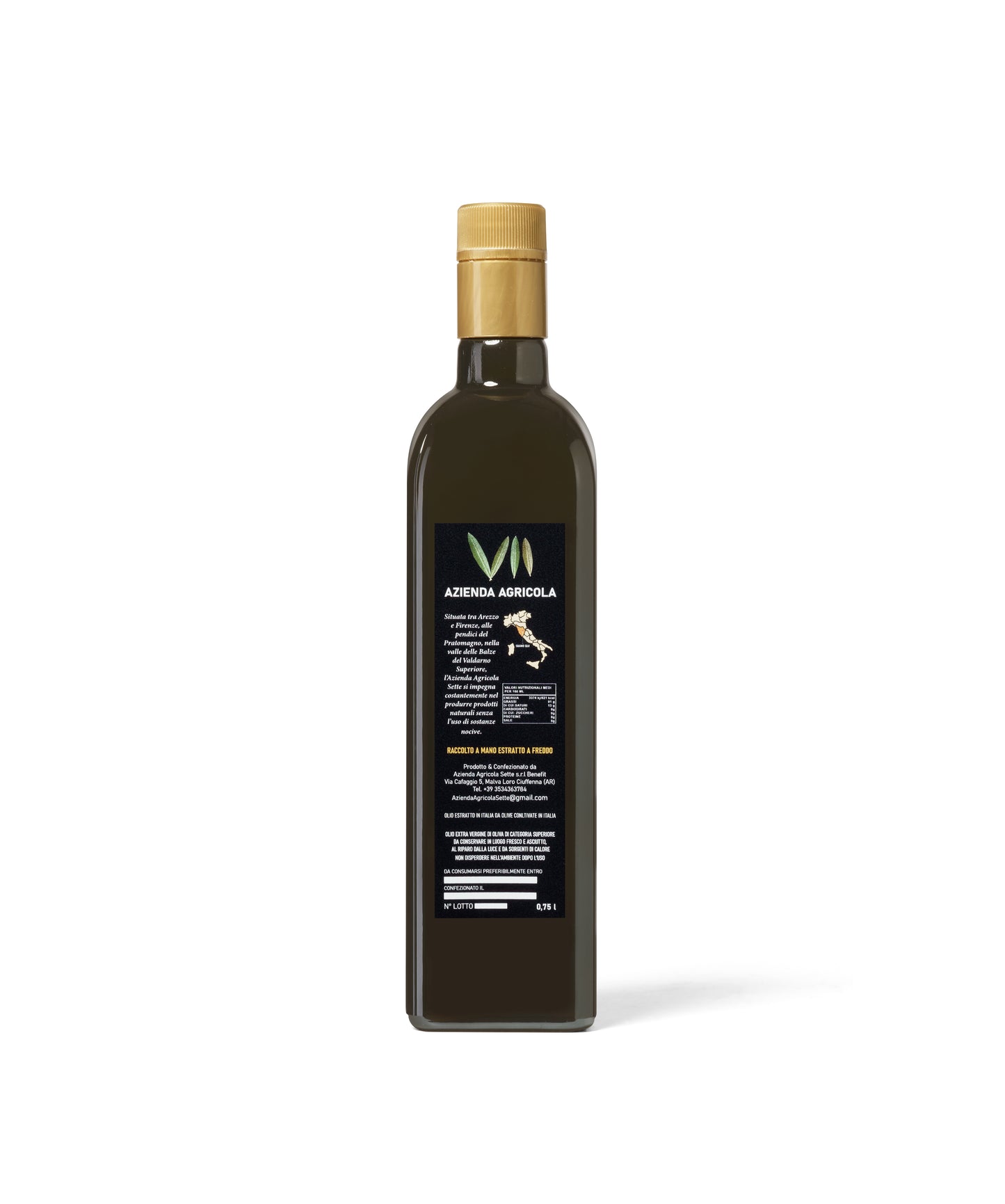 L'olio di oliva Extravergine (EVO) è il prodotto di qualità più elevata ed in etichetta è definito come "Olio d'oliva di categoria superiore ottenuto direttamente dalle olive e unicamente mediante procedimenti meccanici"